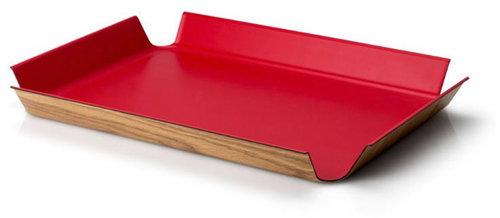 Tablett Continenta Anti-Rutsch 41x29,5 cm, red - Tablett - Hauptbild