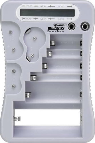Conrad Energy Universal-Batterietester BT-1 - Batterie-Tester - Hauptbild