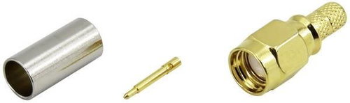 Conrad Components SMA Connector Plug, Dtraight 50 - Cable Connector - Main image