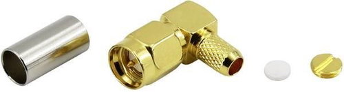 Conrad Components SMA Connector Plug, Curved 50 - Cable Connector - Main image