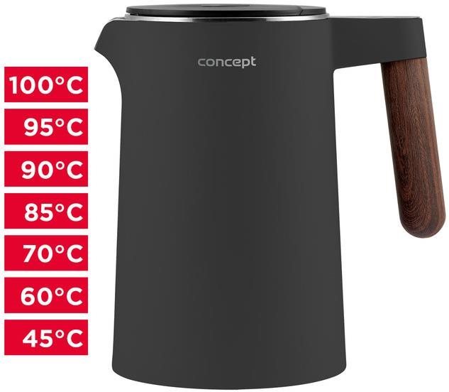 Concept RK3305 NORWOOD sötétszürke