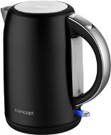 CONCEPT RK3282 Stainless-Steel Rapid Boil Kettle 1.7l, BLACK - Electric Kettle