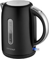 CONCEPT RK3292 Stainless-Steel Rapid Boil Kettle 1.7l, BLACK - Electric Kettle