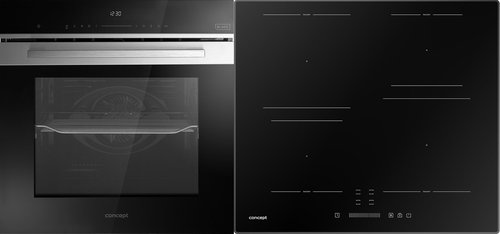 CONCEPT ETV8560bc + CONCEPT IDV4560bf - Oven & Cooktop Set - Main image
