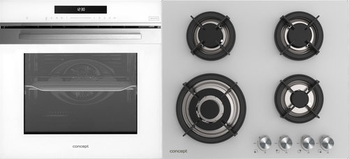 CONCEPT ETV8560wh + CONCEPT PDV7160wh - Oven & Cooktop Set - Main image