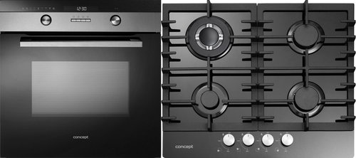 CONCEPT ETV6160 + CONCEPT PDV7260bc - Oven & Cooktop Set - Main image