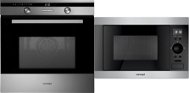 CONCEPT ETV7360ss SINFONIA + CONCEPT MTV3125 - Built-in Oven & Microwave Set