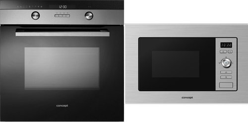 CONCEPT ETV6160 + CONCEPT MTV3020 - Built-in Oven & Microwave Set - Main image