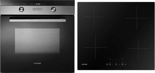 CONCEPT ETV6160 + CONCEPT IDV1360 Hlavní obrázek CONCEPT ETV6160 + CONCEPT IDV1360 - Set trouba a varná deska - Hlavní obrázek