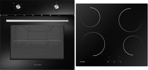 CONCEPT ETV3360bc + CONCEPT SDV1260 - Oven & Cooktop Set - Main image