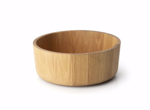 Continenta Serving Bowl, Oak, 26 × 10.3cm - Small Bowl - Main image