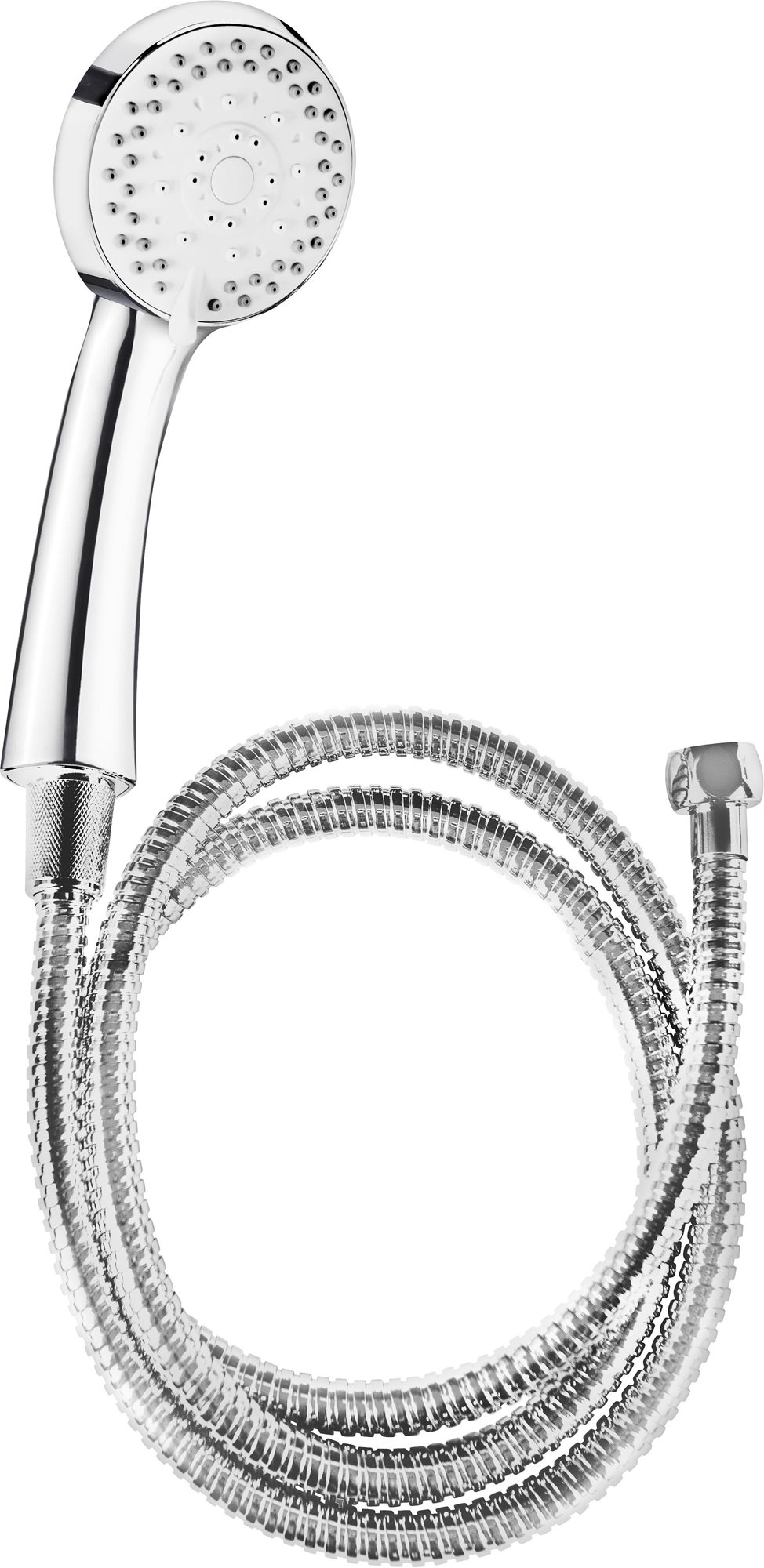 CORNAT Fit Zuhanyszett, 3 funkciós, rozsdamentes acél cső, 150 cm, króm