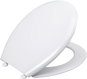 Toilet Seat CORNAT WC seat Palu, white, thermoplastic - Záchodové prkénko
