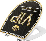 CORNAT toilet seat VIP 2.0, thermoplastic, gradual closing - Toilet Seat