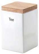 Continenta Dóza bílá, keramika, 10 × 10 × 16,5 cm - Storage Jar