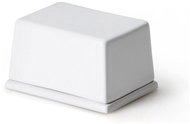 Continenta Dóza na máslo 125 g, keramika, 9,5 × 7 × 6 cm, bílá - Storage Jar