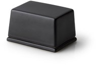 Continenta Dóza na máslo 125 g, keramika, 9,5 × 7 × 6 cm, černá - Storage Jar