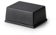 Continenta Dóza na máslo 250 g, keramika, 12 × 10 × 6 cm, černá - Storage Jar