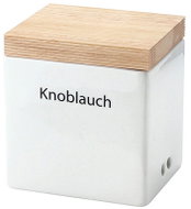 Continenta Dóza bílá, keramika, 14 × 12 × 15,5 cm - Storage Jar