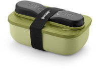 Fratelli Guzzini Dóza na potraviny s cestovním příborem STORE&GO, zelená - Storage Jar