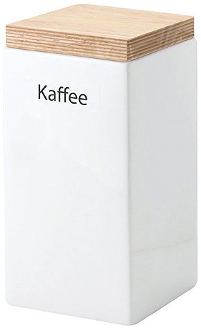 Continenta Dóza bílá, keramika, 10 × 10 × 20,5 cm - Storage Jar - Main image