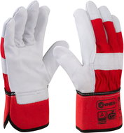 CONNEX Leather gloves, cow leather, size 11 - Work Gloves