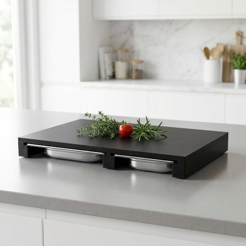 Continenta Duracore Cutting board with 3 drawers - Cutting Board - Main image