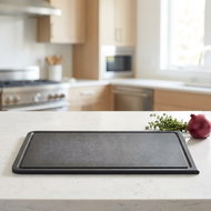 Continenta Duracore Cutting board with drain I, grey - Cutting Board