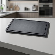 Continenta Duracore Cutting board with drain II, grey - Cutting Board