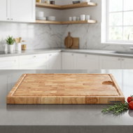 Continenta Cutting and chopping board 42 cm, rubberwood - mosaic - Cutting Board