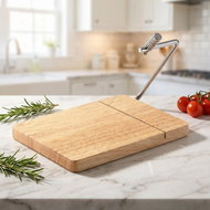 Continenta Cheese cutting board 24 cm, rubberwood - Cutting Board
