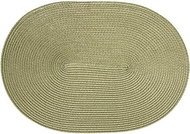 Continenta Placemat oval 45 × 31 cm green - Placemat