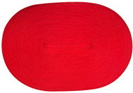 Continenta Oval placemat 45 × 31 cm red - Placemat