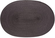 Continenta Oval tablecloth 45 × 31 cm anthracite - Placemat