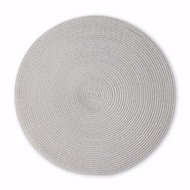 Continenta Placemat round light grey - Placemat