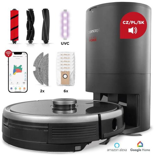 Concept VR3520n 3in1 REAL FORCE Laser Complete Clean Care UVC - Robotporszívó - Fő fotó