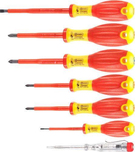 CONNEX VDE screwdriver set, 7 pieces - Screwdriver Set - Main image