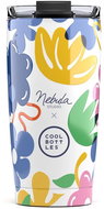 Cool Bottles Stainless steel thermo mug Nébula - Floral Madness 550 ml - Thermal Mug