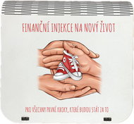 Coolkousky Original gift box for banknotes in injections - "Financial injections for a new life" - Small Gift Box