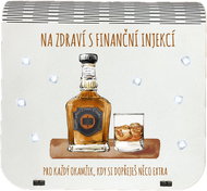 Coolkousky Original gift box for banknotes in injections - "Cheers with a financial injection" - Small Gift Box