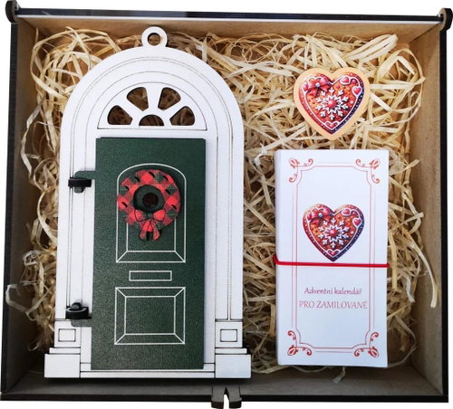 Coolkousky advent calendar for lovers - green door - Advent Calendar - Main image