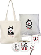Set of Best Dogs - Husky - Gift Set