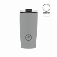 Cool Bottles Stainless steel thermo mug Pastel Grey triple layer 550 ml - Thermal Mug
