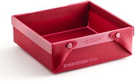 COOX Rozkládací silikonová forma Wunderform Frame SQ, červená - Baking Mould
