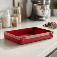 COOX Rozkládací silikonová forma Wunderform Frame LQ, červená - Baking Mould