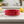 Base diameter 18 cm, red