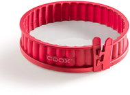 COOX Forma Quiche s porcelánovou základnou průměr 18 cm, červená - Baking Mould