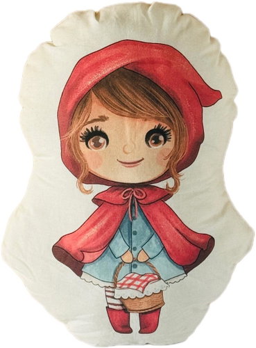 Coolkousky Pillow with pocket Little Red Riding Hood - Pillow - Main image