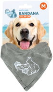 CoolPets chladící šátek Beige 65 × 30 cm / M - Dog Scarves