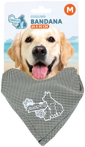 CoolPets Cooling Bandana Beige 65 × 30cm / M - Dog Scarves - Main image